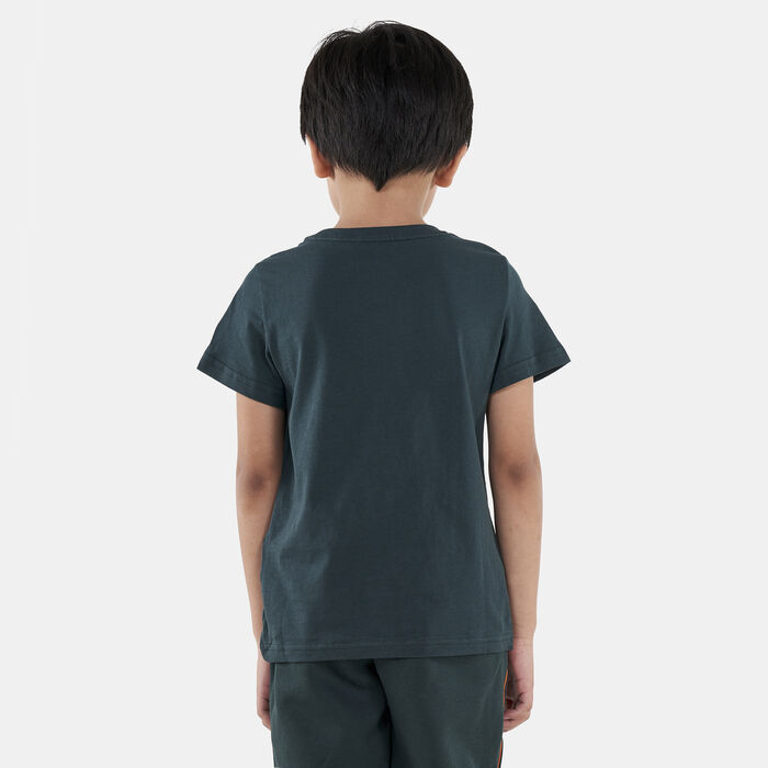PUMA Kids' Alpha Holiday T-Shirt Green PUMA Kids' Alpha Holiday T-Shirt Green image number 1