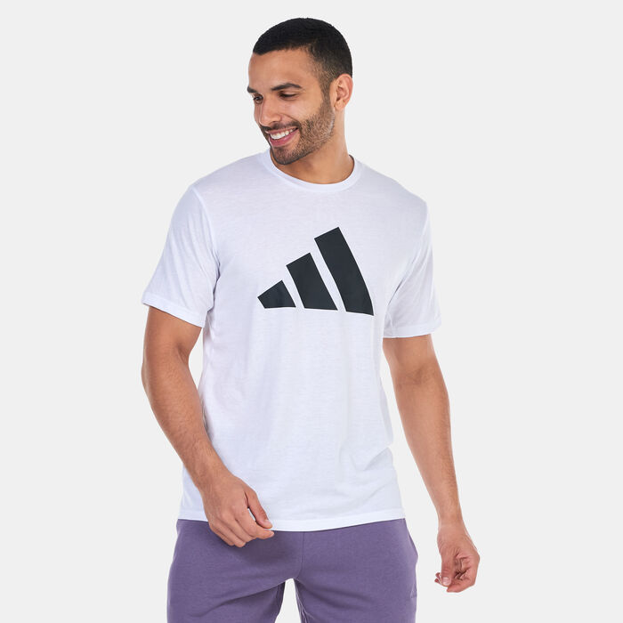 adidas Men's Train Essentials Feelready Logo Training T-Shirt White image number 0