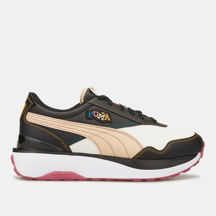 PUMA Women's Cruise Rider Badge Shoe Black image number 0
