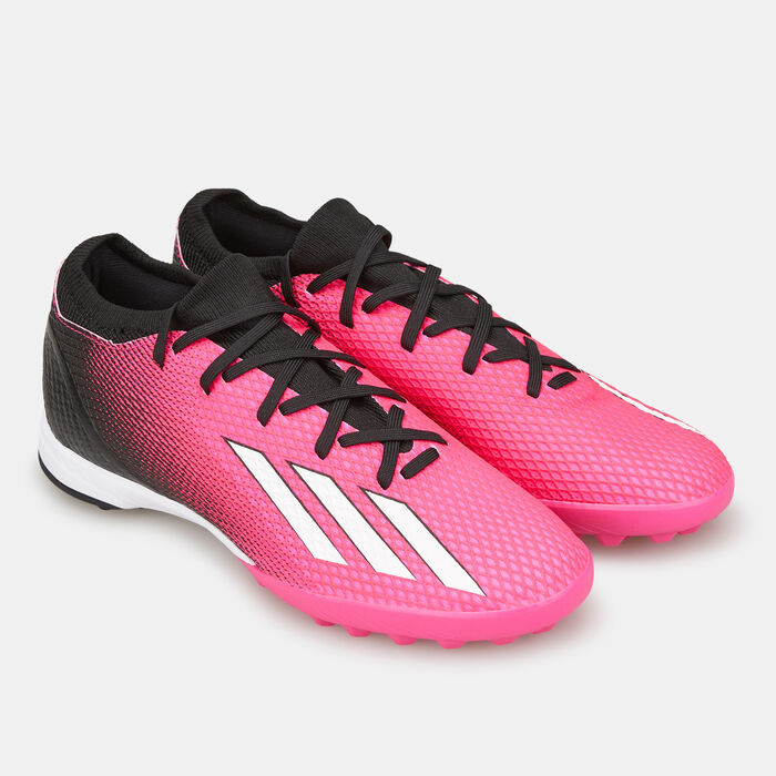 adidas Men's X Speedportal.3 Turf Football Shoe Pink adidas Men's X Speedportal.3 Turf Football Shoe Pink image number 2
