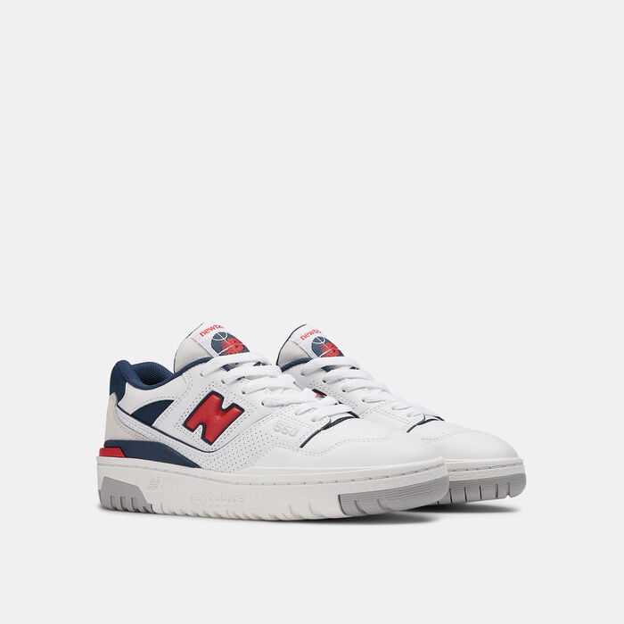 New Balance Kids' BB550 Shoes White image number 1