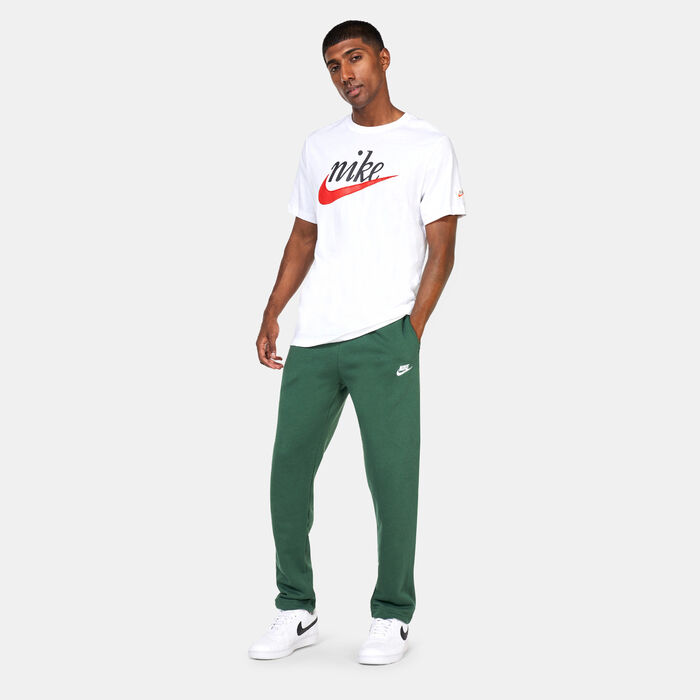 Nike Men's Sportswear Club Fleece Pants Green image number 2