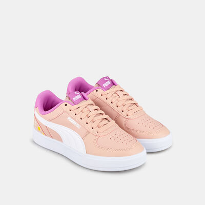 PUMA Kids' Caven SMILEYWORLD Shoe (Older Kids) Pink