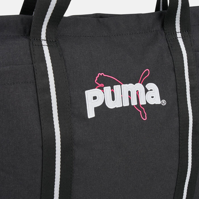 PUMA Women's Prime Street Large Shopper Bag Black PUMA Women's Prime Street Large Shopper Bag Black image number 3