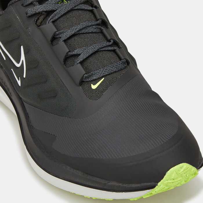 Nike Women's Air Winflo 9 Shield Road Running Shoe Black image number 4