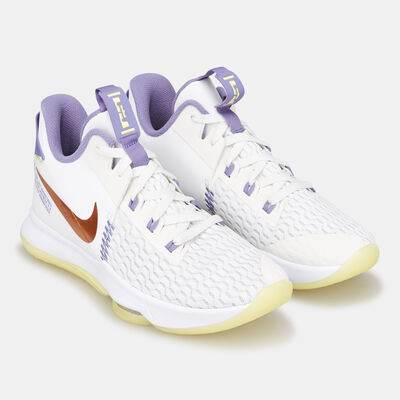 Nike Men's LeBron Witness 5 Shoe White Nike Men's LeBron Witness 5 Shoe White