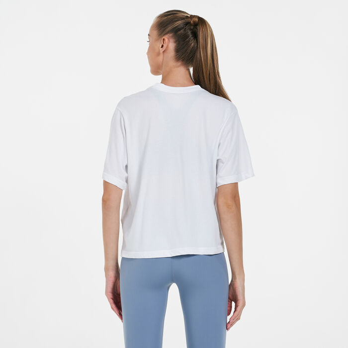 Nike Women's Sportswear Boxy Rainbow T-Shirt White Nike Women's Sportswear Boxy Rainbow T-Shirt White image number 1
