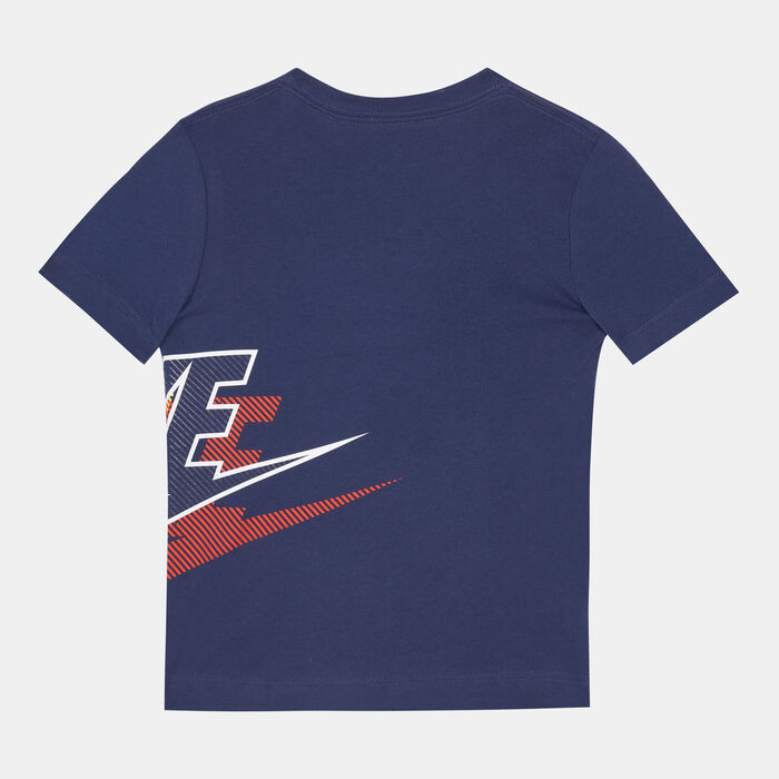 Nike Kids' Futura Sidewinder T-Shirt Blue Nike Kids' Futura Sidewinder T-Shirt Blue image number 1