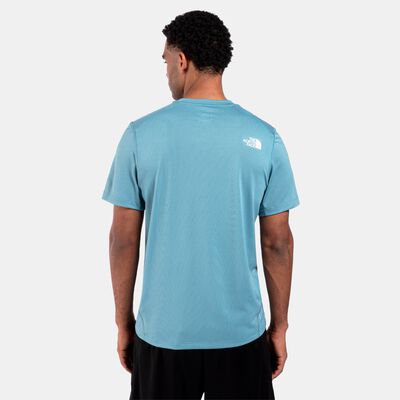 The North Face Men's Lightbright Running T-Shirt Blue The North Face Men's Lightbright Running T-Shirt Blue