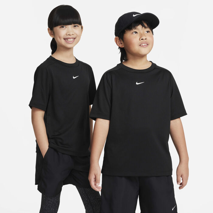 Nike Kids' Multi Dri-FIT Training Top Black Nike Kids' Multi Dri-FIT Training Top Black image number 0