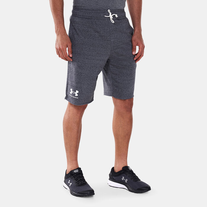 Under Armour Men's Rival Terry Shorts Grey Under Armour Men's Rival Terry Shorts Grey image number 0