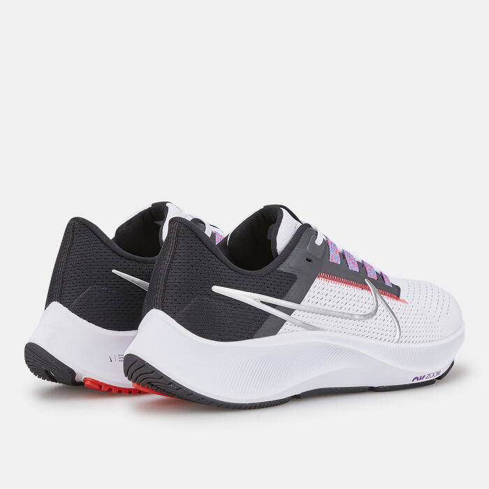 Nike Women's Air Zoom Pegasus 38 Shoe White Nike Women's Air Zoom Pegasus 38 Shoe White image number 2