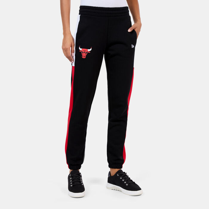 New Era Women's NBA Chicago Bulls Colourblock Sweatpants Black image number 0