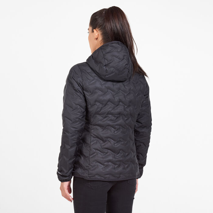 Columbia Women's Delta Ridge™ Down Hooded Jacket Black Columbia Women's Delta Ridge™ Down Hooded Jacket Black image number 1