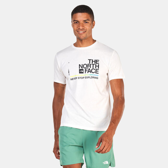 The North Face Men's Foundation Graphic T-Shirt White The North Face Men's Foundation Graphic T-Shirt White image number 0