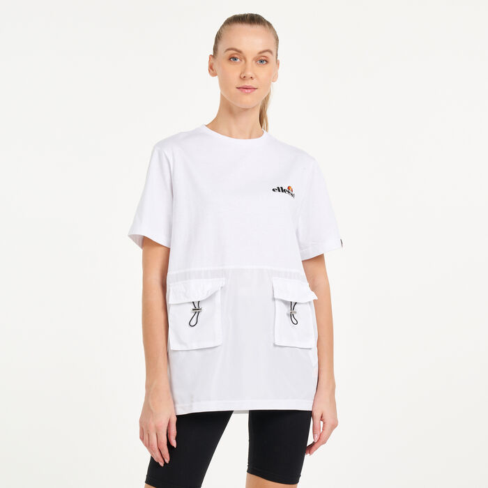 ellesse Women's Ardrea Oversized T-Shirt White ellesse Women's Ardrea Oversized T-Shirt White image number 0
