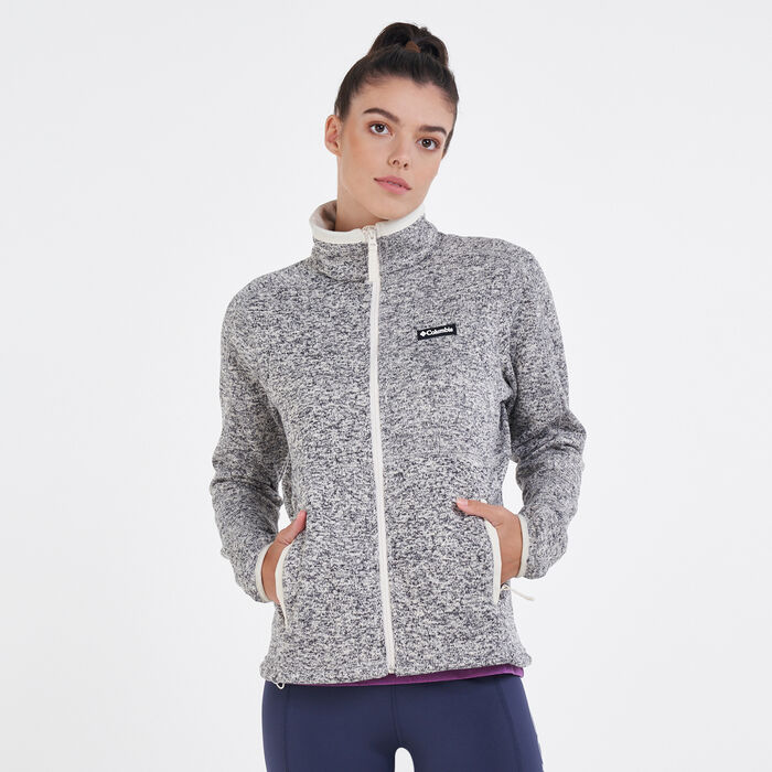 Columbia Women's Sweater Weather™ Jacket White Columbia Women's Sweater Weather™ Jacket White image number 0