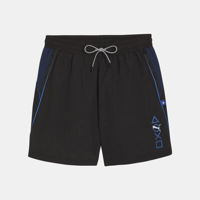PUMA Men's x PlayStation Woven Shorts Black PUMA Men's x PlayStation Woven Shorts Black