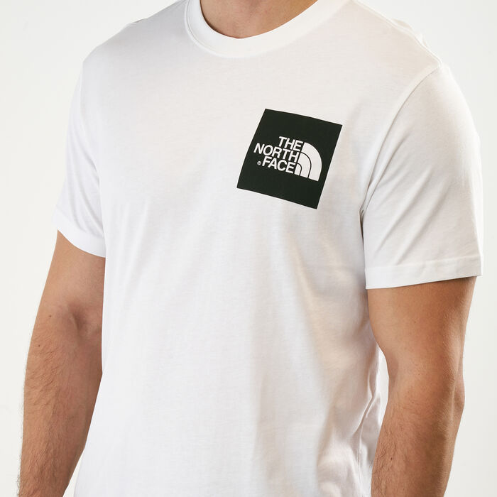 The North Face Men's Fine T-Shirt White The North Face Men's Fine T-Shirt White image number 3