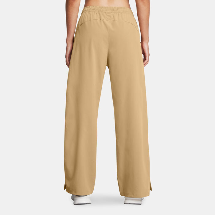 Under Armour Women's Rival Wide Leg Pants Brown Under Armour Women's Rival Wide Leg Pants Brown image number 1
