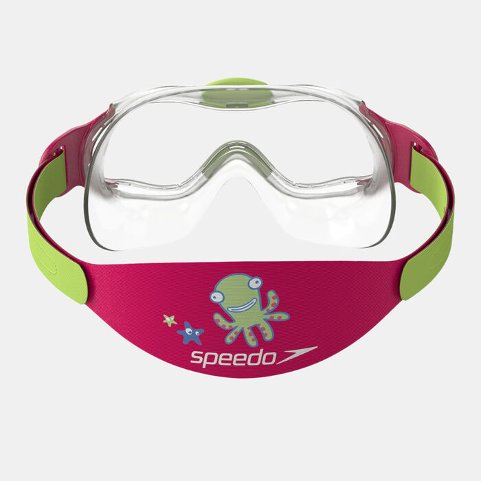 Speedo Kids' Sea Squid Mask Pink image number 0