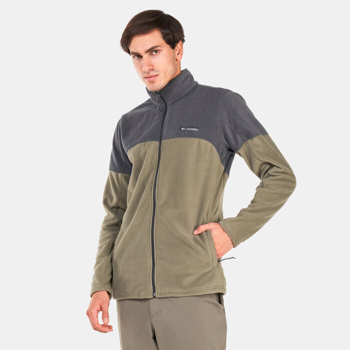 Columbia Men's Basin Trail III Fleece Full-Zip Jacket Green Columbia Men's Basin Trail III Fleece Full-Zip Jacket Green image number 0