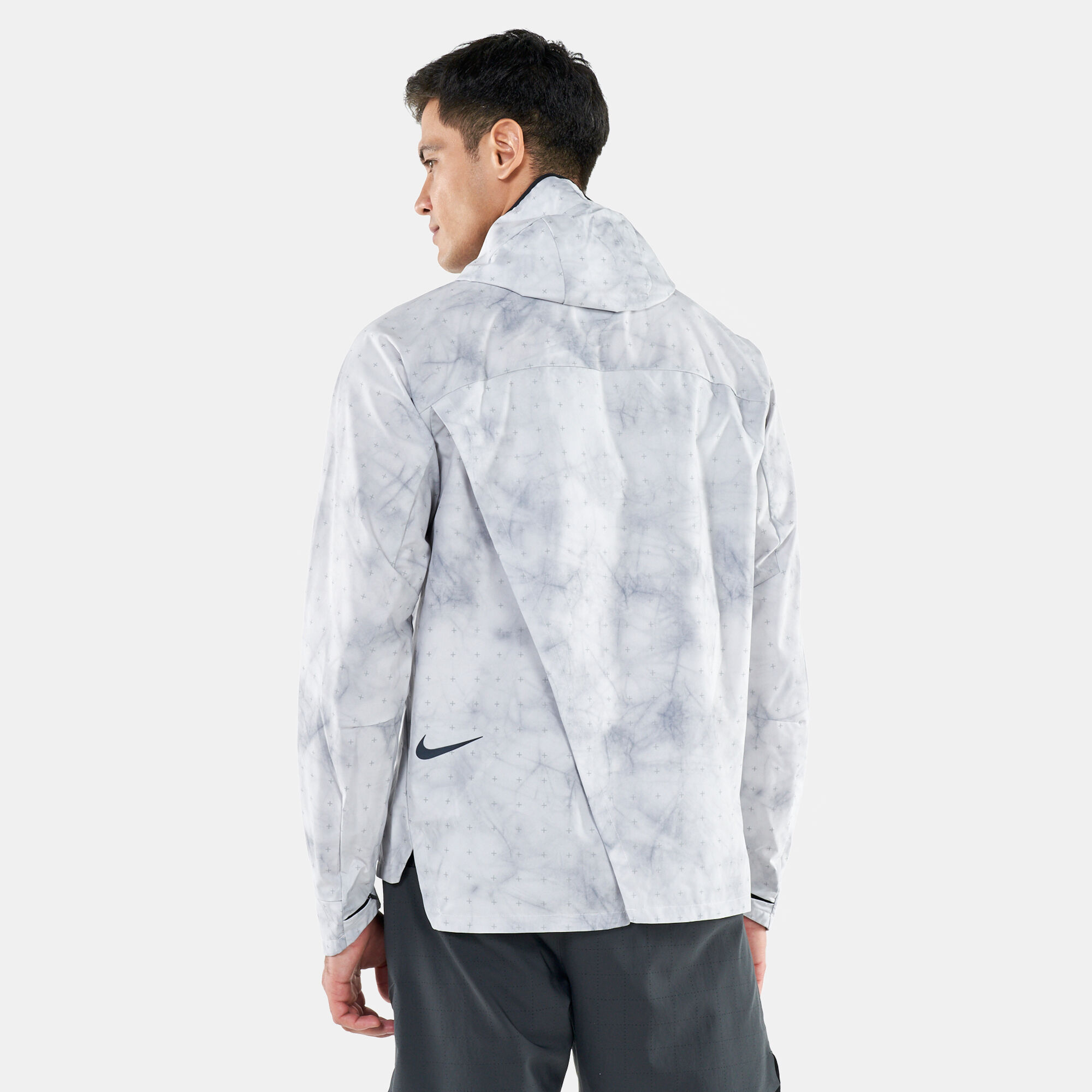 Buy Nike Men s Tech Pack Shield Flash Jacket Grey in Qatar SSS