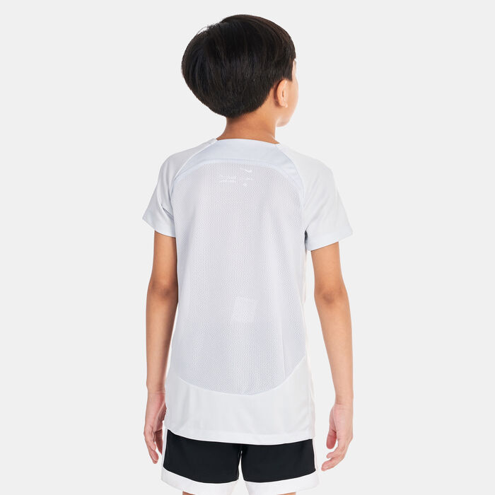 Nike Kids' Dri-FIT Academy Football T-Shirt (Older Kids) Ivory Nike Kids' Dri-FIT Academy Football T-Shirt (Older Kids) Ivory image number 1
