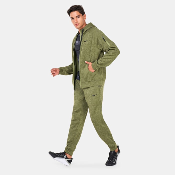 Nike Men's Therma-FIT Training Pants Green Nike Men's Therma-FIT Training Pants Green image number 2