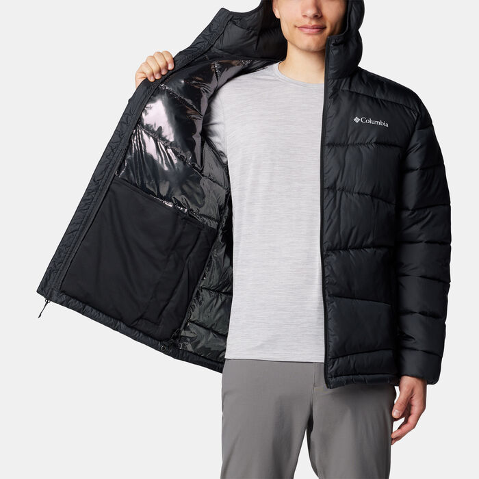 Columbia Men's Fivemile Butte II Full-Zip Hiking Hoodie Black image number 3