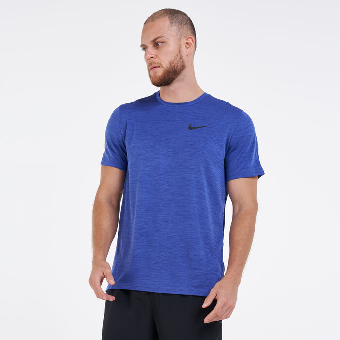 Nike Men's Dri-FIT T-Shirt Blue Nike Men's Dri-FIT T-Shirt Blue image number 0