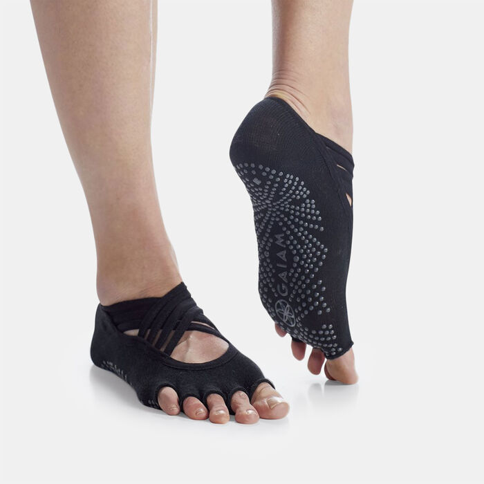 Gaiam Studio Grippy Yoga Socks Multi image number 0