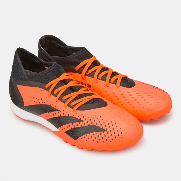 adidas Men's Predator Accuracy.3 Turf Ground Football Shoe Orange adidas Men's Predator Accuracy.3 Turf Ground Football Shoe Orange image number 2
