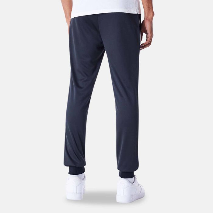 New Era Men's NBA Chicago Bulls Script Fleece Track Pants Black image number 2