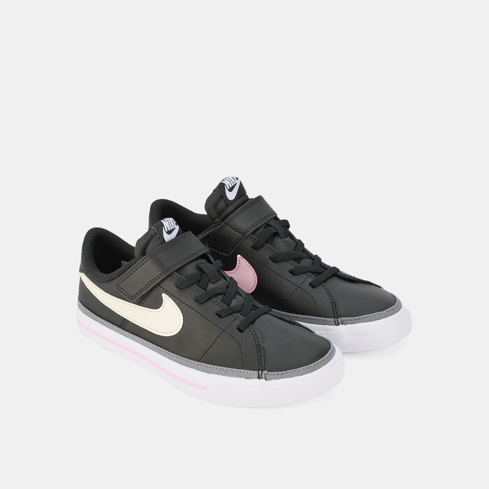 Nike Kids' Court Legacy SE Shoe (Little Kids) Black Nike Kids' Court Legacy SE Shoe (Little Kids) Black image number 1