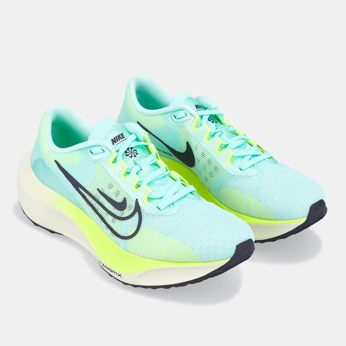 Nike Women's Zoom Fly 5 Road Running Shoe Brown image number 1