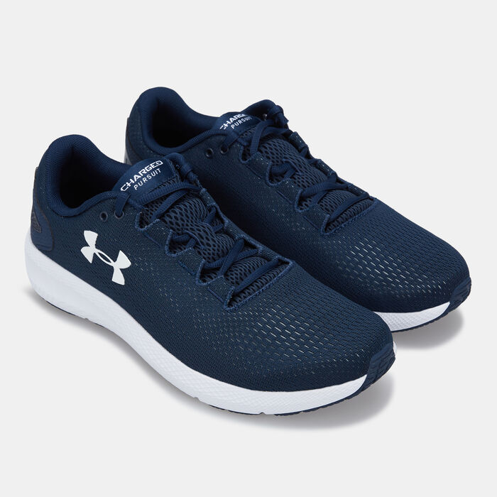 Under Armour Men's Charged Pursuit 2 Shoe Blue image number 1