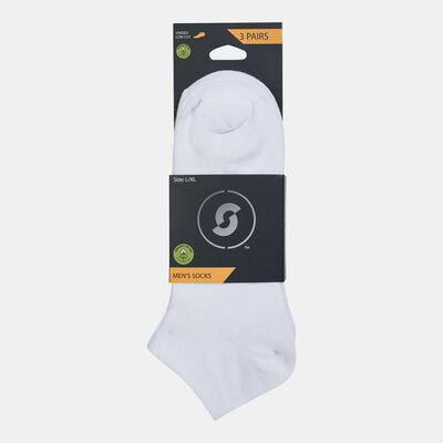 Sun and Sand Sports Lightweight Low Cut Socks (3 Pack) - L/XL White Sun and Sand Sports Lightweight Low Cut Socks (3 Pack) - L/XL White