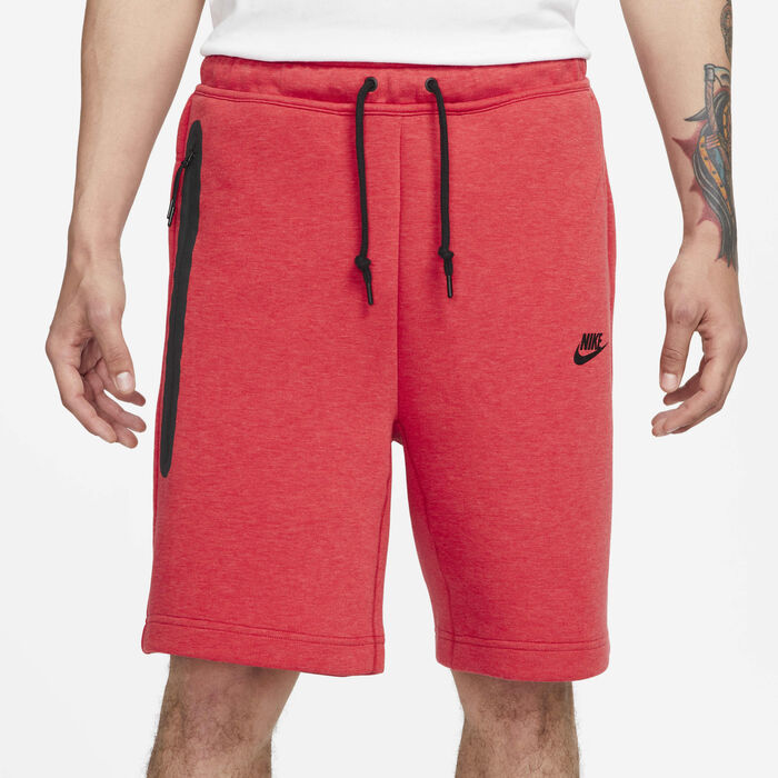 Nike Men's Sportswear Tech Fleece Shorts Red Nike Men's Sportswear Tech Fleece Shorts Red image number 1
