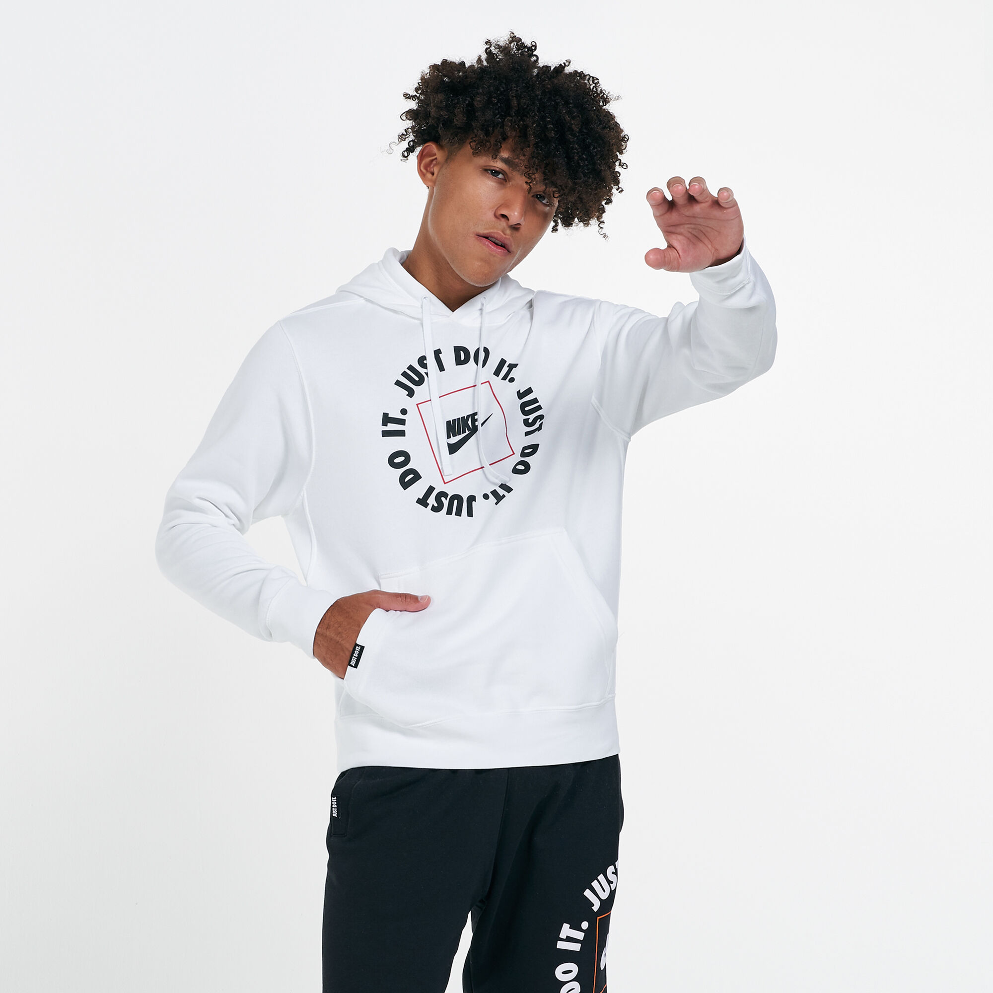 Nike men's sportswear just do it hoodie top