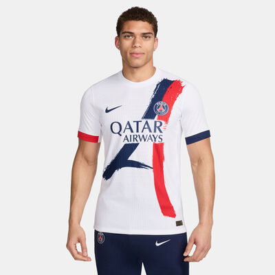Nike Men's Paris Saint-Germain 24/25 Away Authentic Football Jersey White