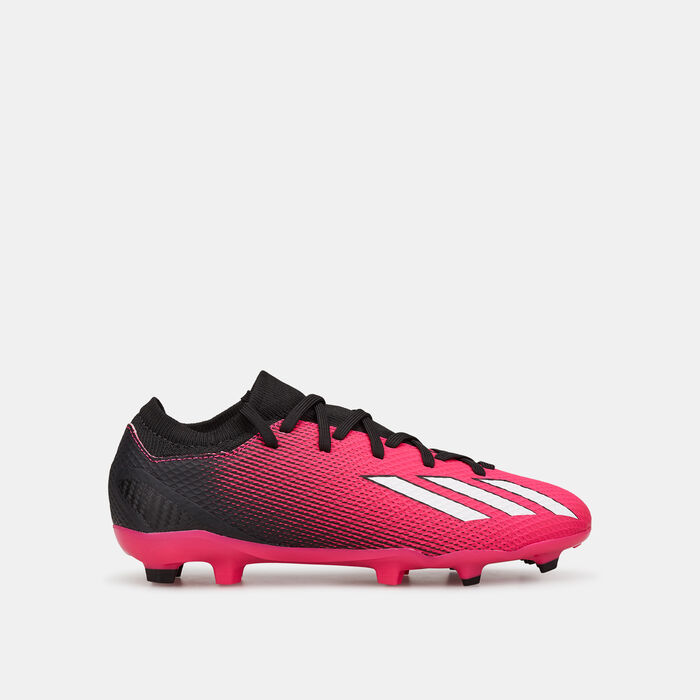 adidas Kids' X Speedportal.3 Firm Ground Football Shoe Pink adidas Kids' X Speedportal.3 Firm Ground Football Shoe Pink image number 0