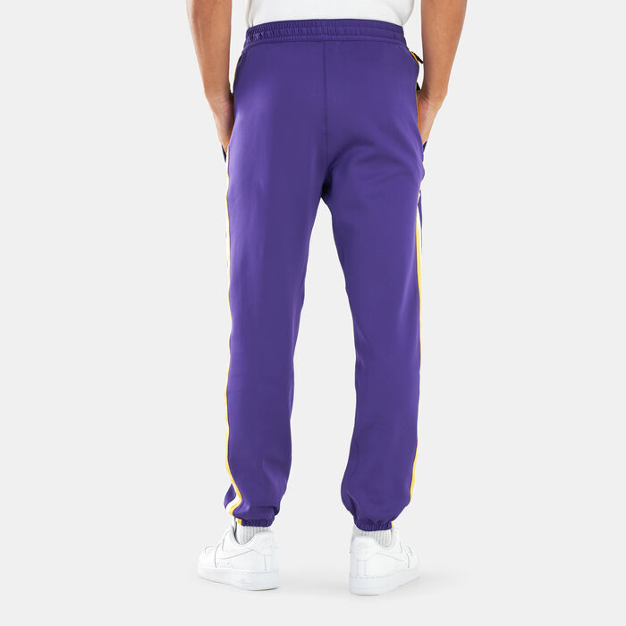 Nike Men's NBA Los Angeles Lakers Dri-FIT Showtime Pants Purple Nike Men's NBA Los Angeles Lakers Dri-FIT Showtime Pants Purple image number 1