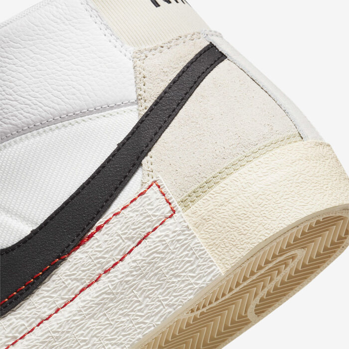 Nike Men's Blazer Mid Pro Club Shoes White Nike Men's Blazer Mid Pro Club Shoes White image number 8