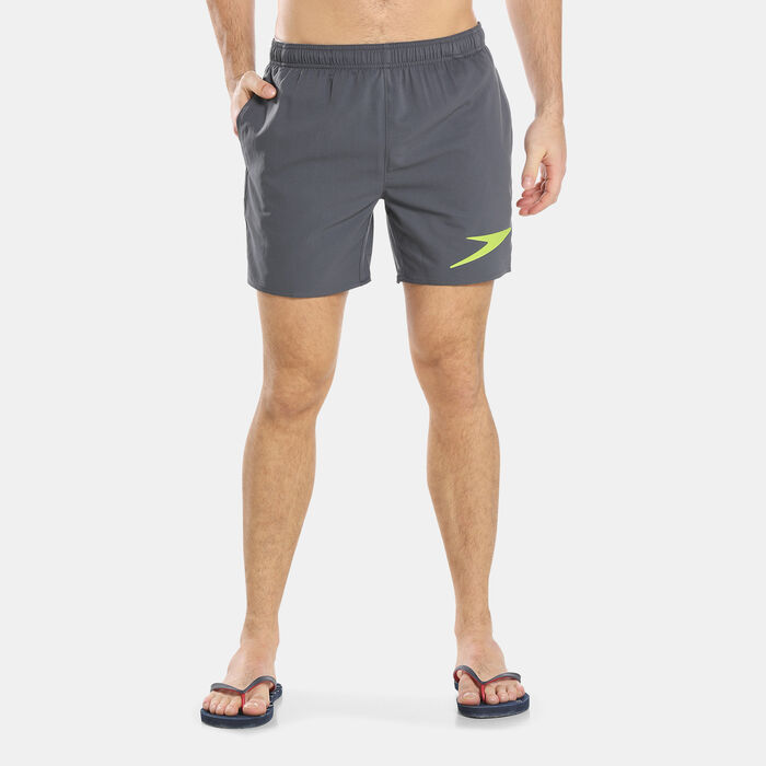 Speedo Men's Sport Logo 16-Inch Water Swimming Shorts Blue Speedo Men's Sport Logo 16-Inch Water Swimming Shorts Blue image number 0