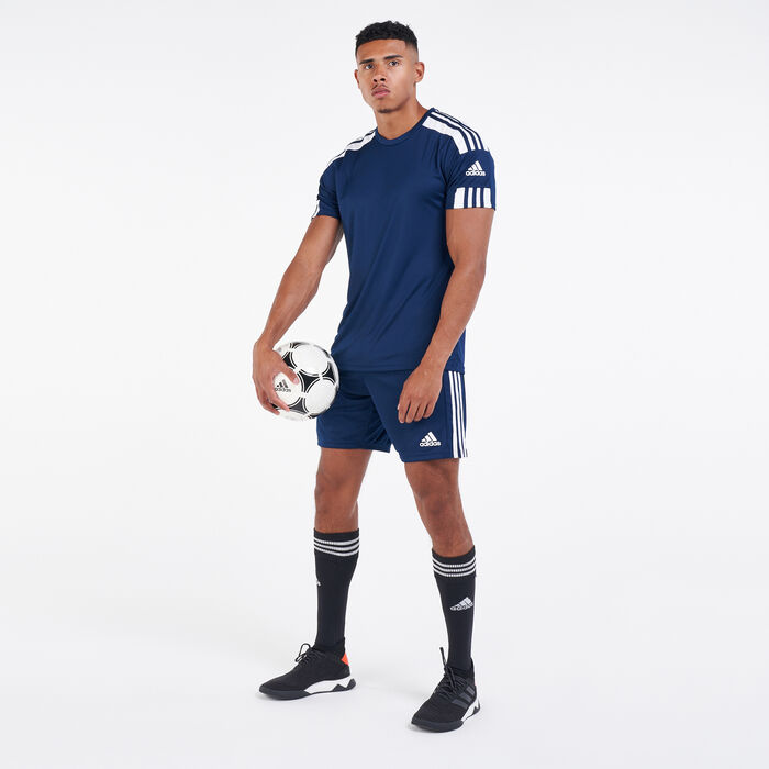 adidas Men's Squadra 21 Jersey Blue adidas Men's Squadra 21 Jersey Blue image number 2