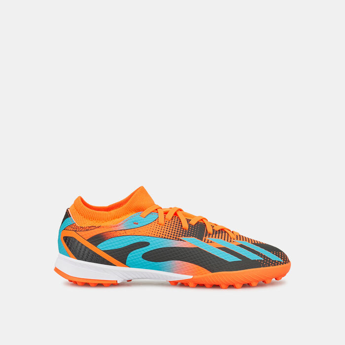 adidas Kids' X Speedportal Messi.3 Turf Ground Football Shoe Multi adidas Kids' X Speedportal Messi.3 Turf Ground Football Shoe Multi image number 0