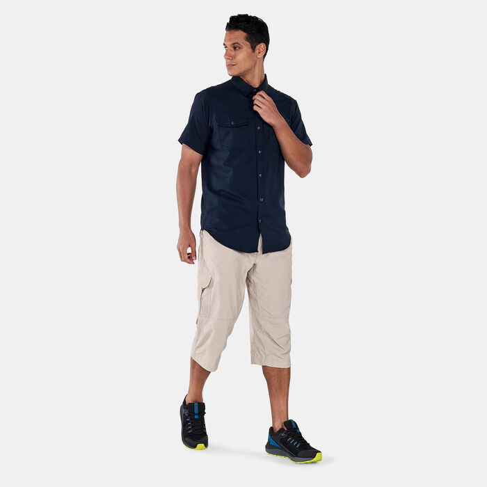 Columbia Men's Utilizer™ II Solid Shirt Blue Columbia Men's Utilizer™ II Solid Shirt Blue image number 2