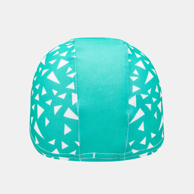 Speedo Kids' Printed Polyester Swimming Cap Green