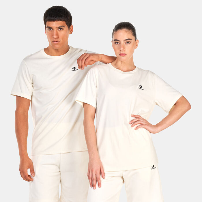 Converse Go-To Embroidered Star Chevron T-Shirt White image number 0